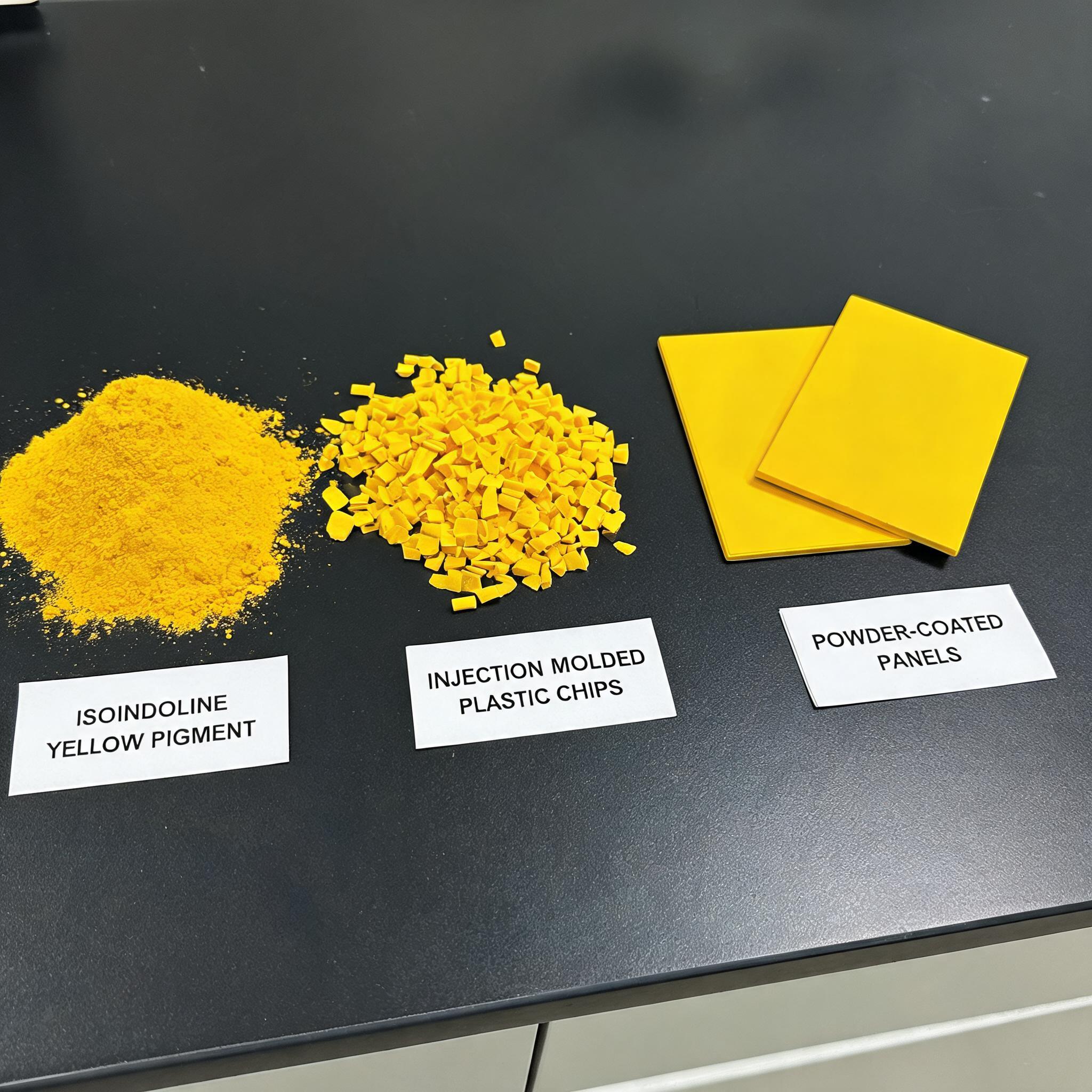 PY151 isoindoline yellow pigment for plastics and powder coatings