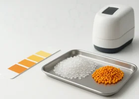 用于说明P.Y.191在塑料色母粒与聚合物体系中应用的实验室场景